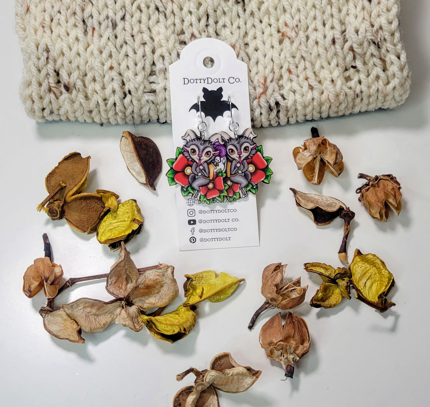 "Yet Another Krampus With Flowers" - Holiday