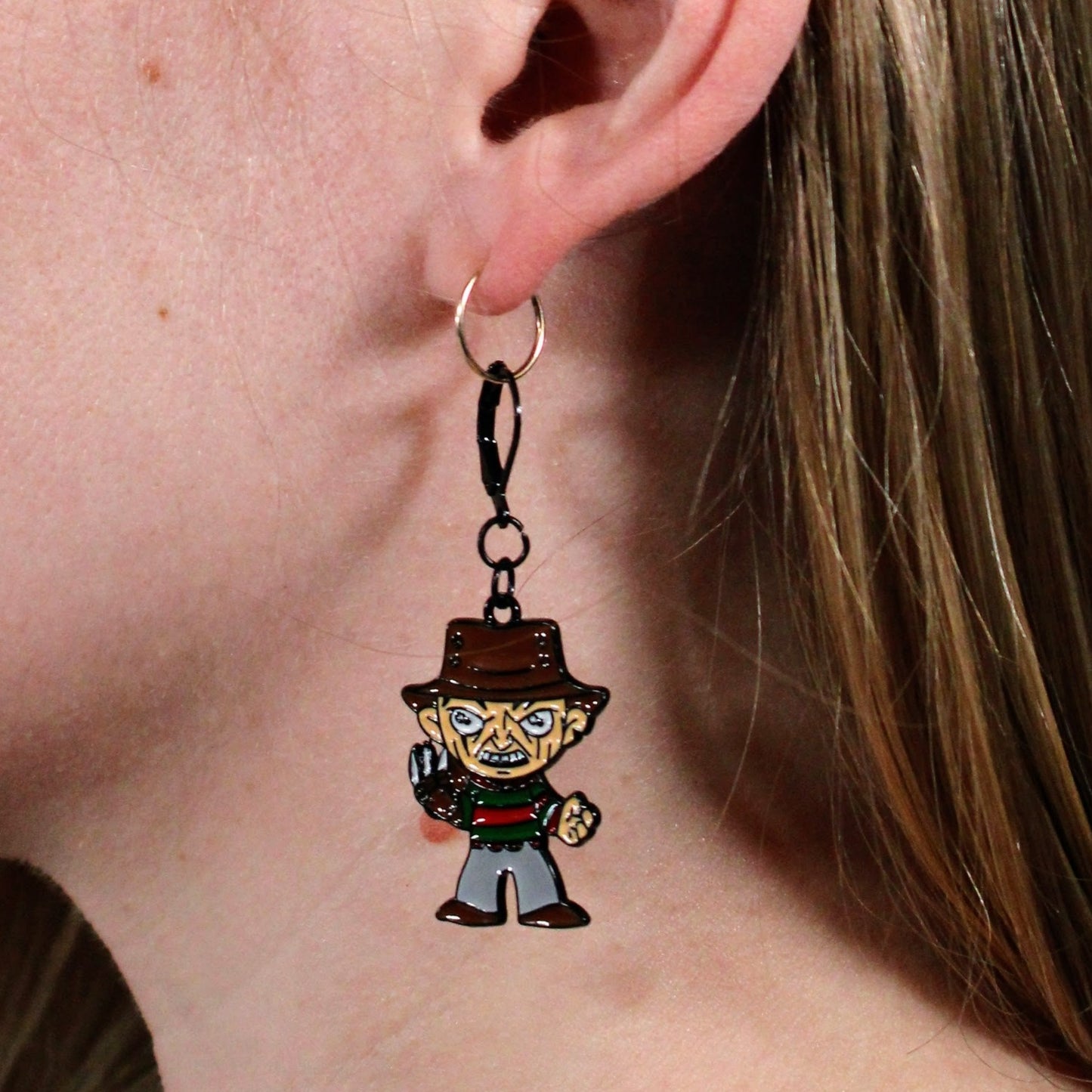 "He's Coming For You " - Horror Icon Earrings