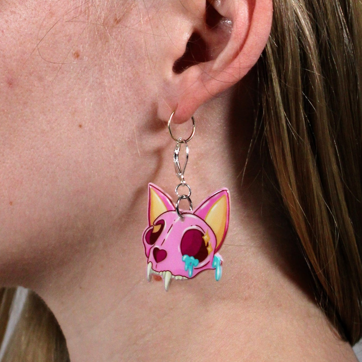 "Pink Cat Skulls" - Cats