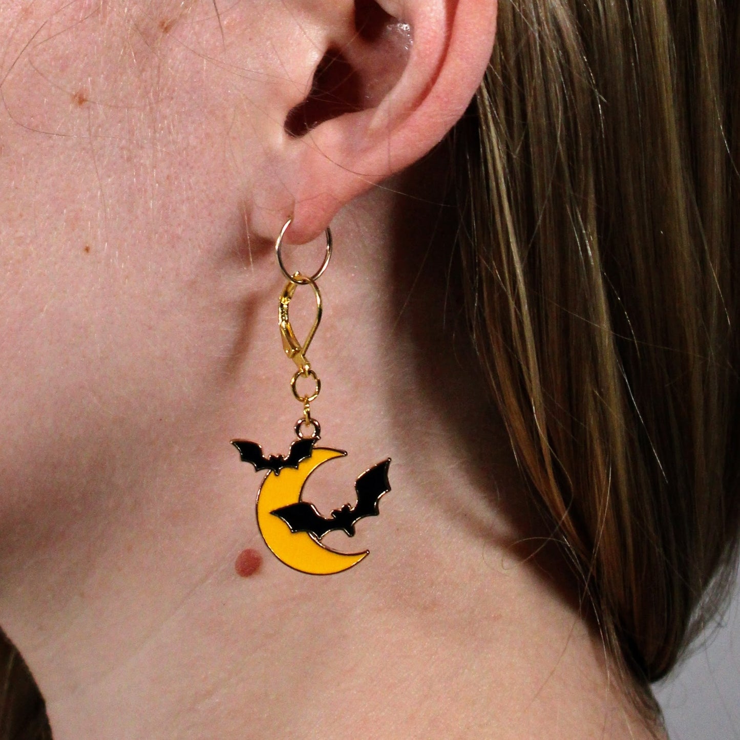 "Moon & Bats" - Moon