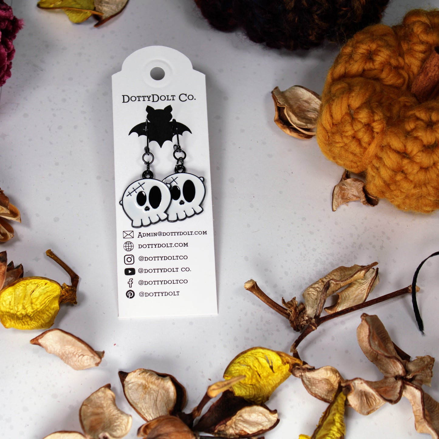 "Cartoon Skulls" - Bones