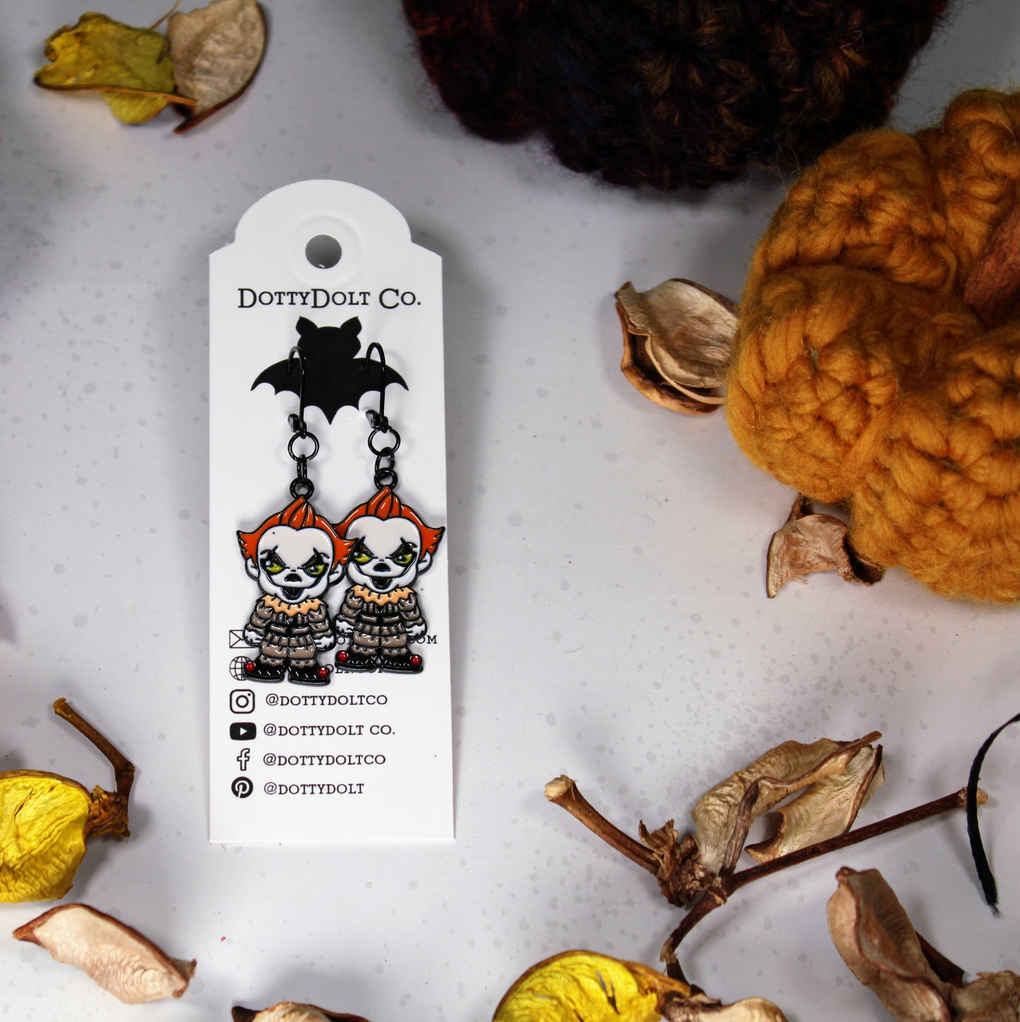 "We All Float" - Horror Icon Earrings