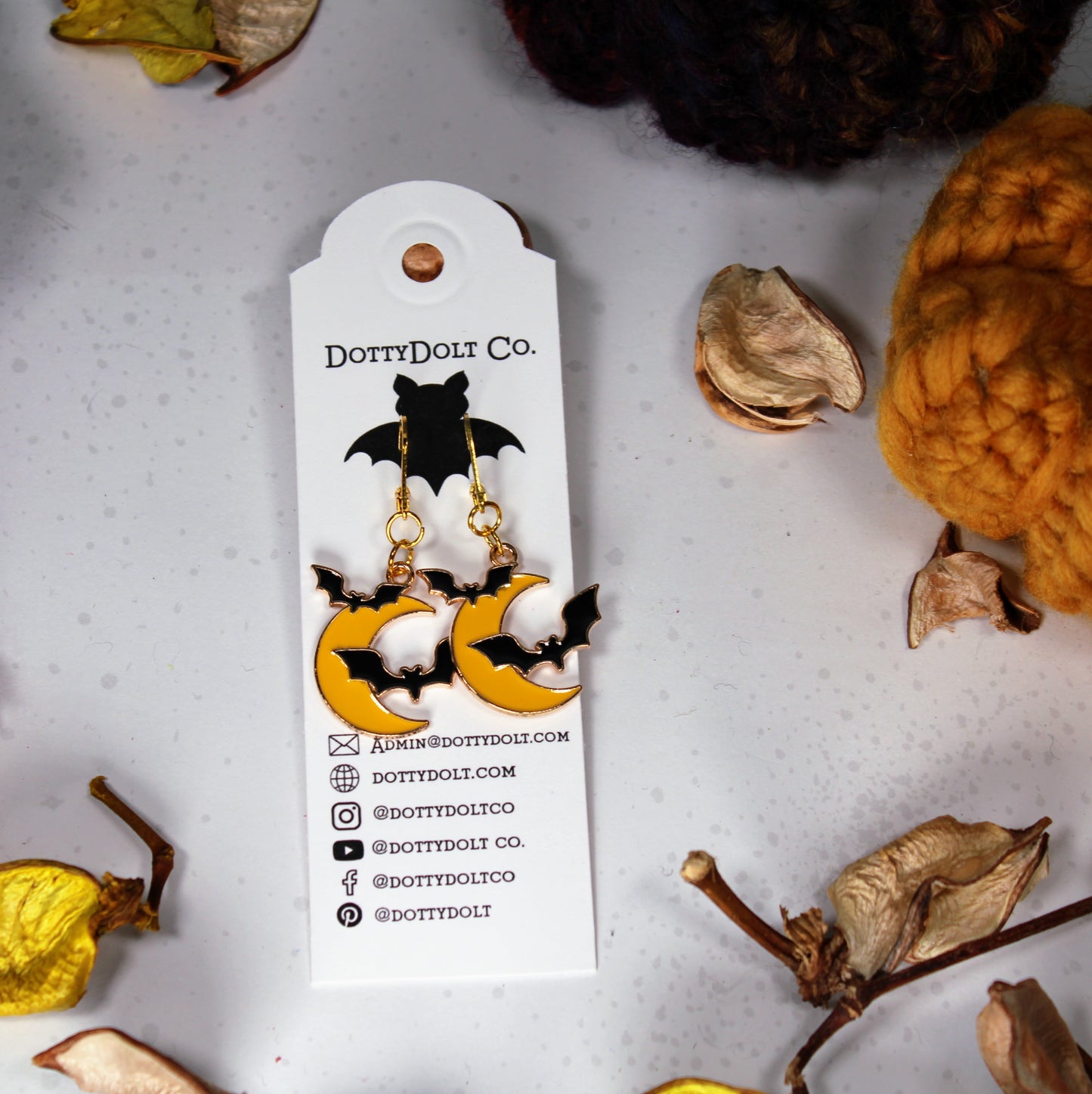 "Moon & Bats" - Moon