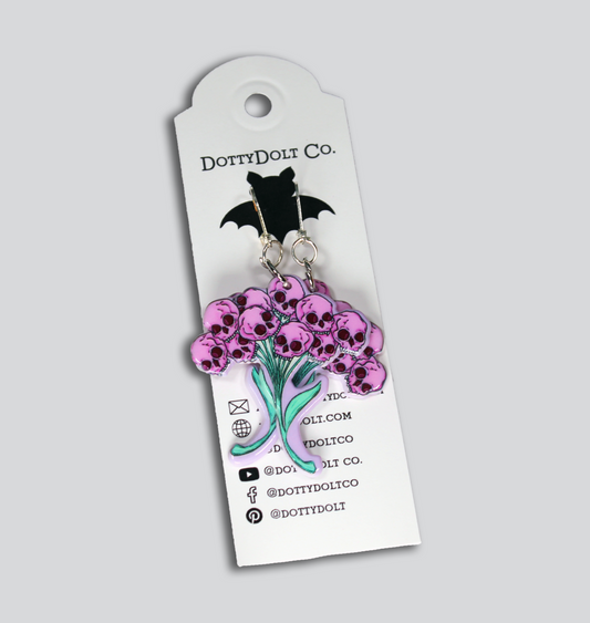 "Flower Skulls" - Bones