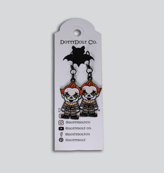 "We All Float" - Horror Icon Earrings