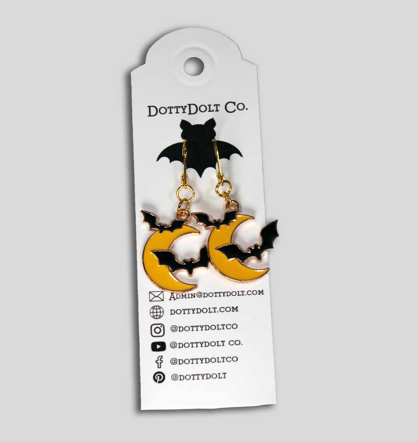 "Moon & Bats" - Moon