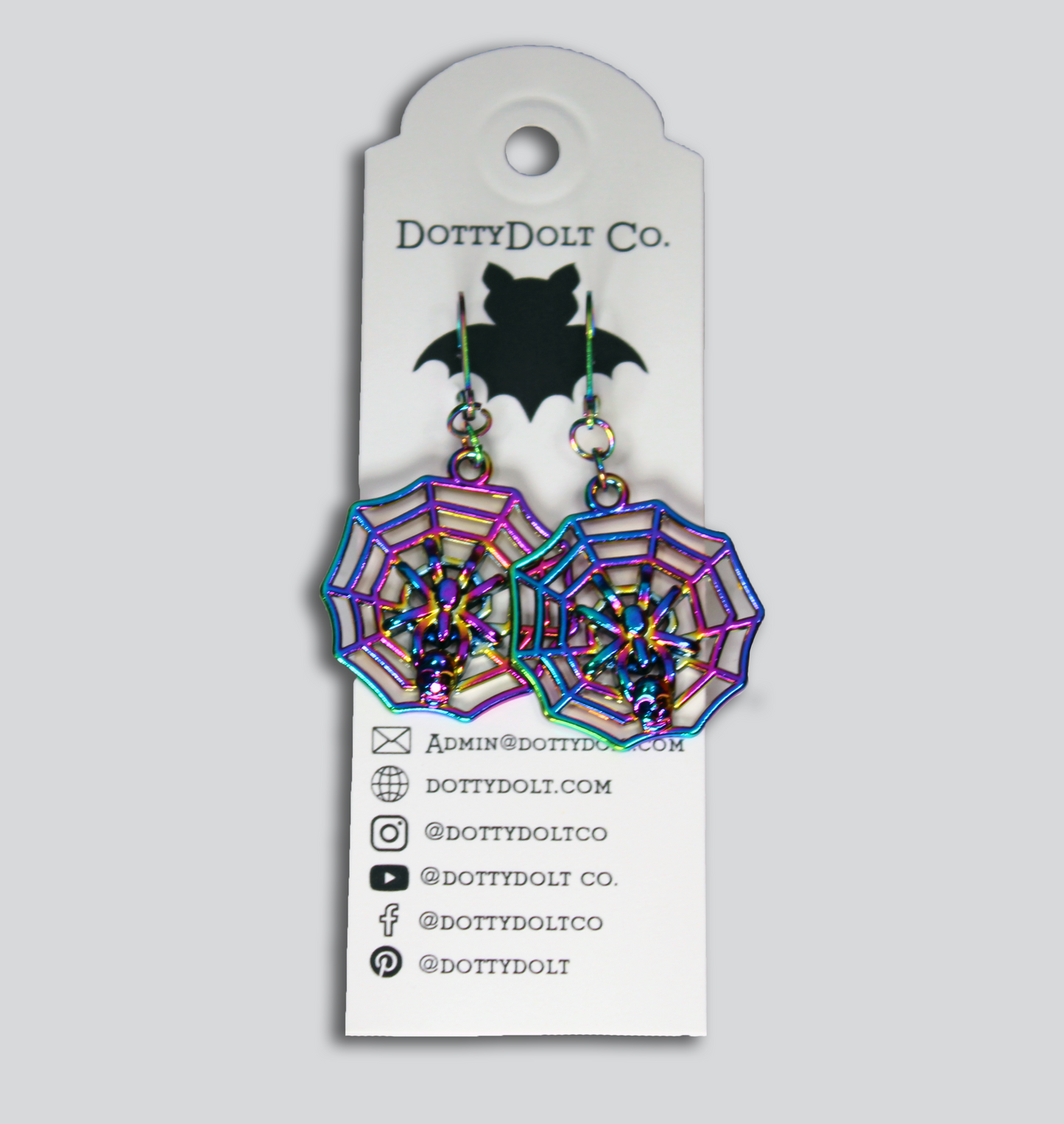 "Spider Web Skulls" - Spider