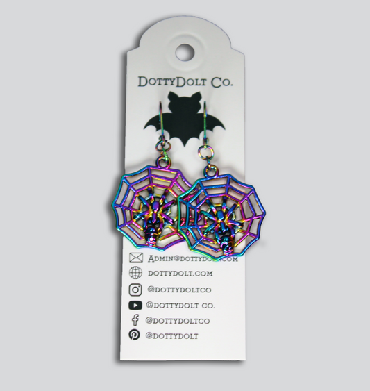 "Spider Web Skulls" - Spider