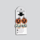 "Pumpkin Beauty Queen" - Horror Icon Earrings