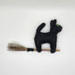 "Broomstick Black Cat"