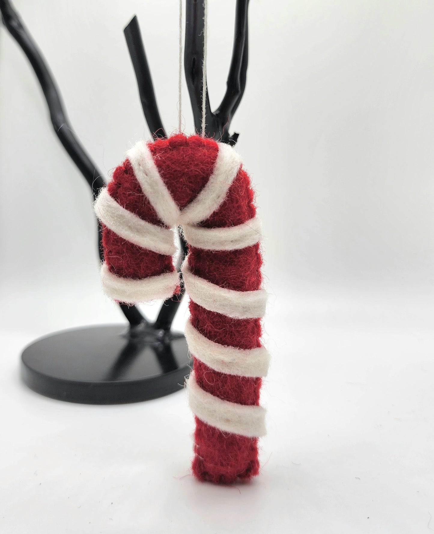 "Stitched Candy Cane"