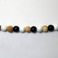 "Nyx's Silhouette" - 6ft. Wood Bead Garland